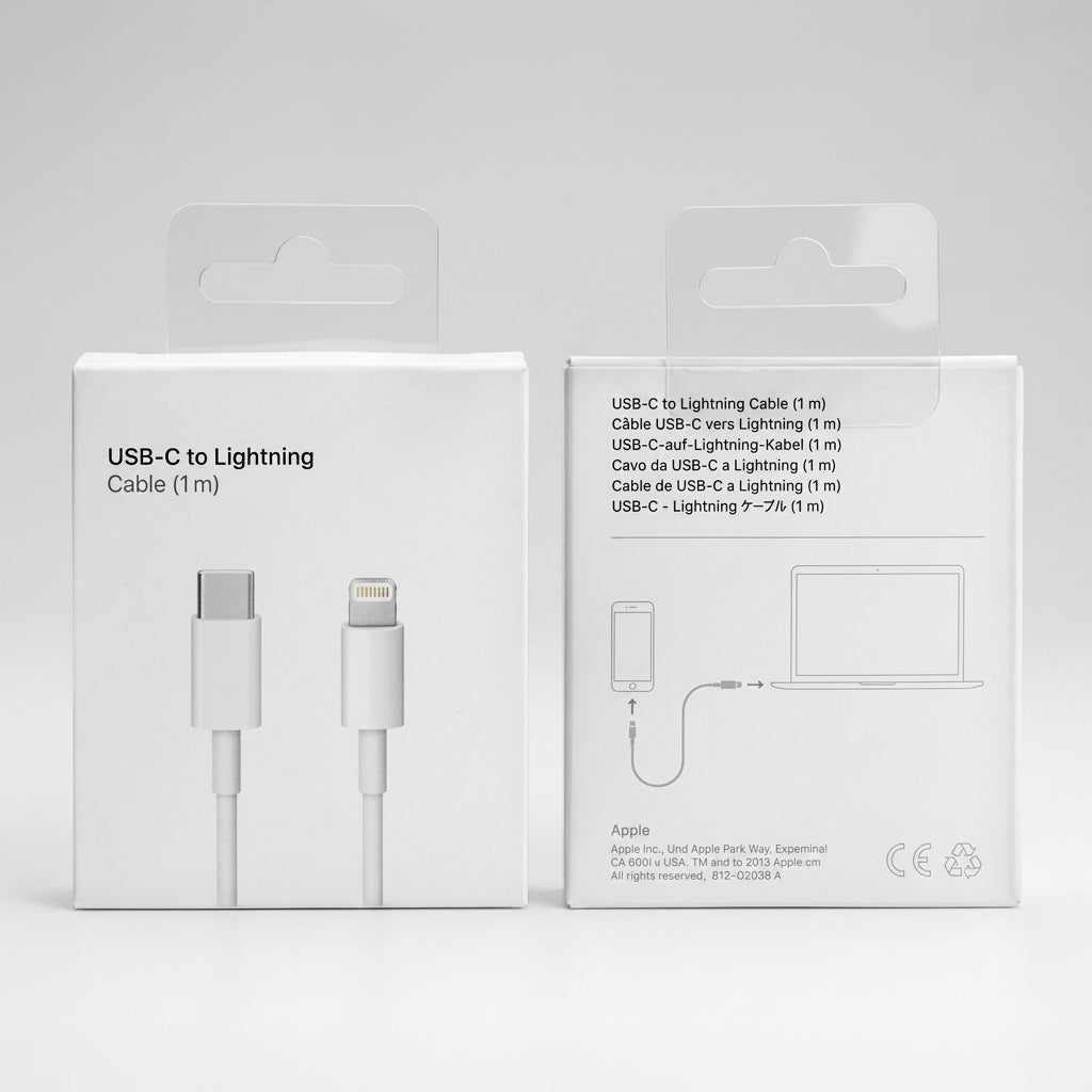 Cable Apple Lightning a USB-C - 1 Metro
